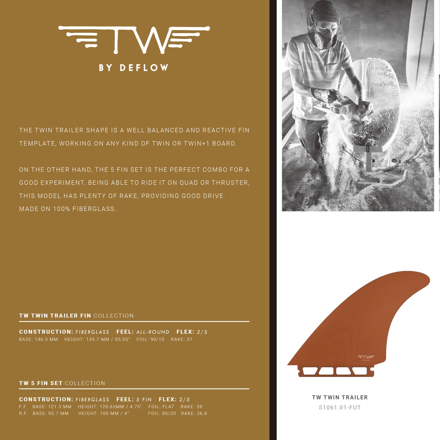 deflow surf fin