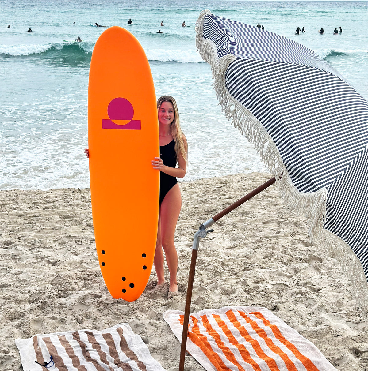 SummerVibes Mini Mal 7' Softboard -R.Blue