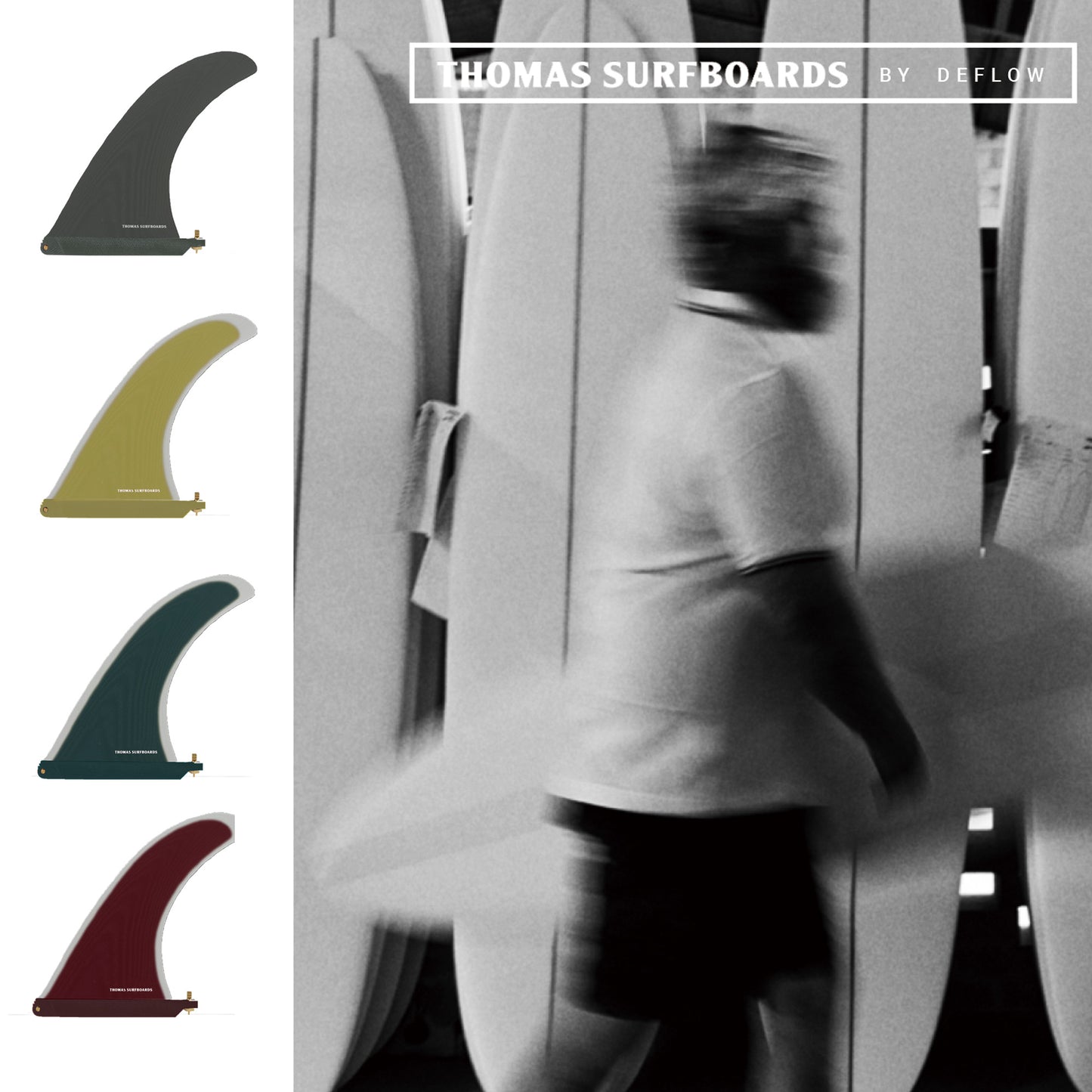 THOMAS BEXON 10,5"- DEEP BLUE × WHITE