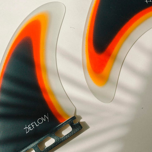 TWIN サーフボードフィン DEFLOW