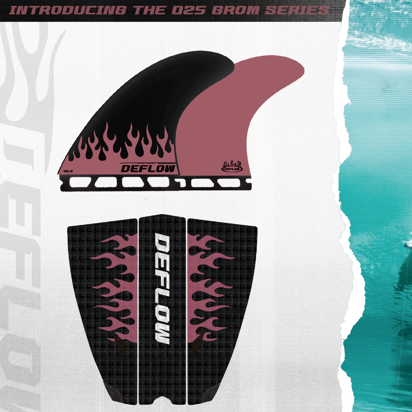 GROM 3 PIECE PAD FIRED UP