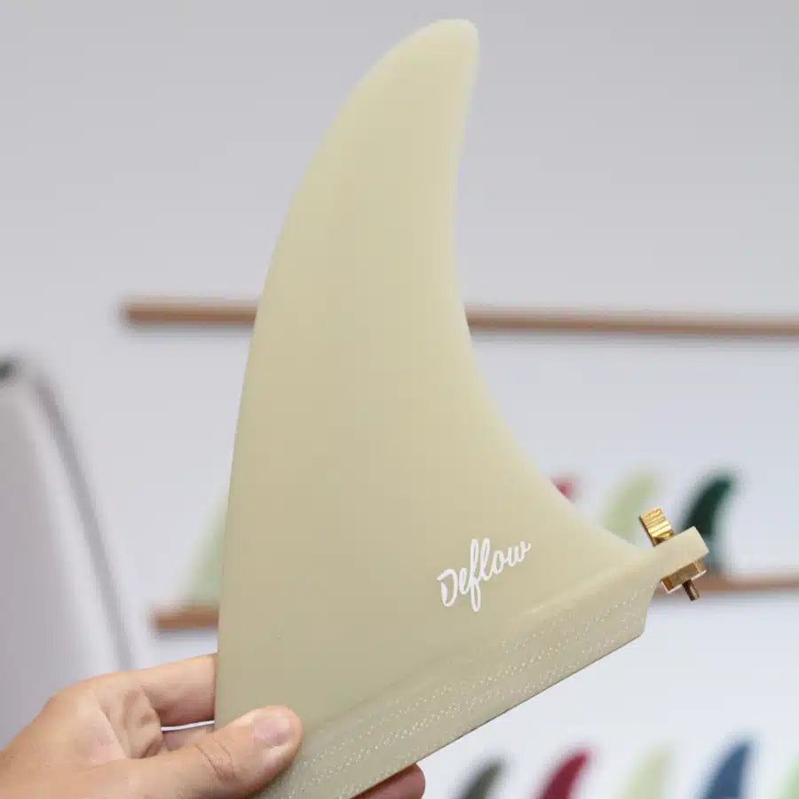7.5 POCKET KNIFE - CREAM DEFLOW SURF シングルフィン ロングボード 