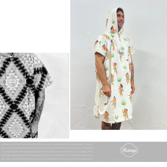 RANGE PONCHO / SEA LOVERS / ANCHOR