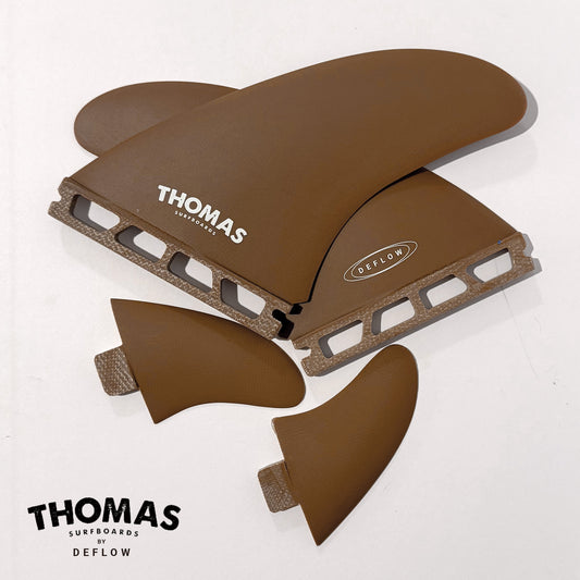 THOMAS BEXON TWINZER FIN - BROWN