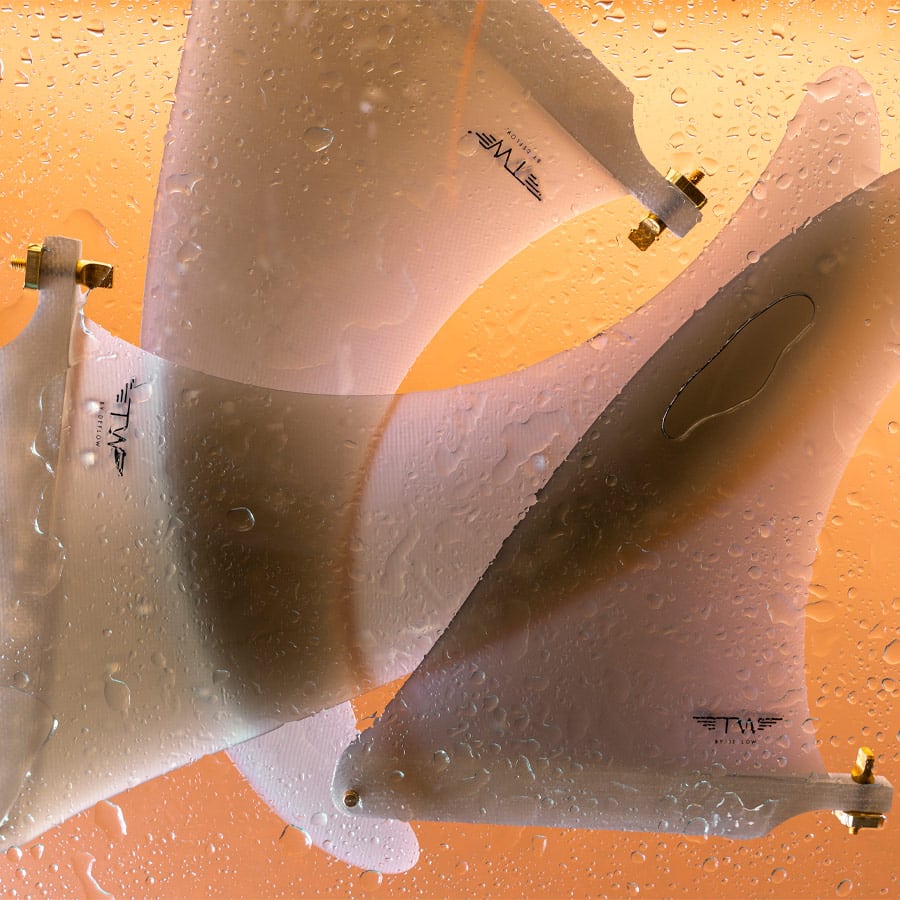 TW 10 TAPERED RAKE FIN