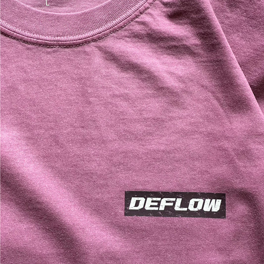DEFLOW Long Sleeve Tee -Berry / M,L,XL