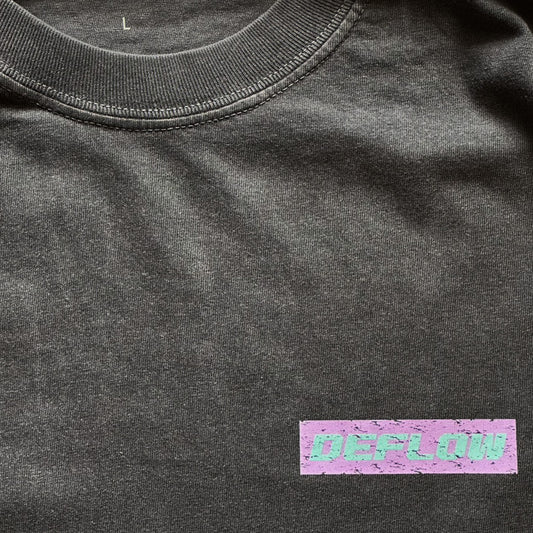 DEFLOW Long Sleeve Tee -Pepper / M,L,XL