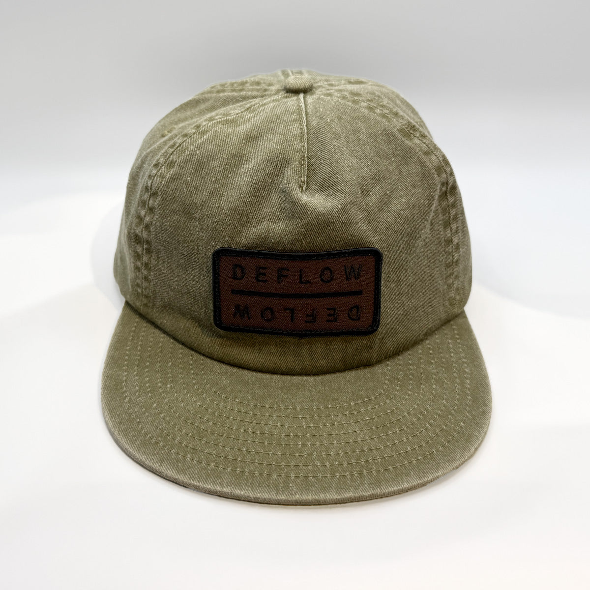 DEFLOW Washed Cotton Cap / Khaki