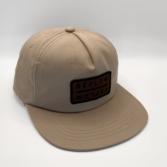 DEFLOW Snapback Cap / Beige