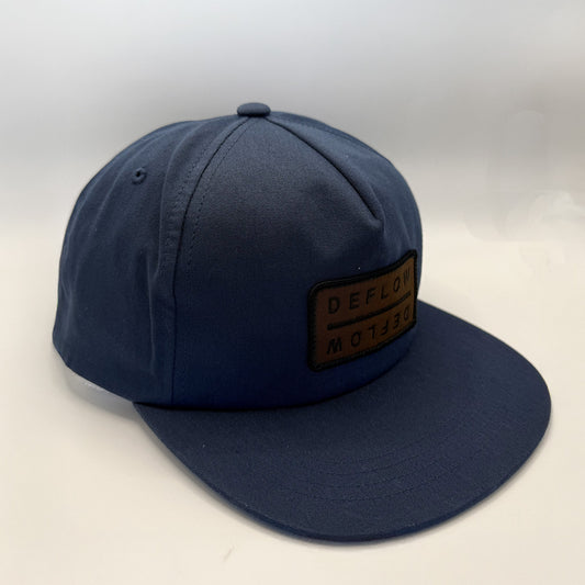 DEFLOW Snapback Cap / Navy