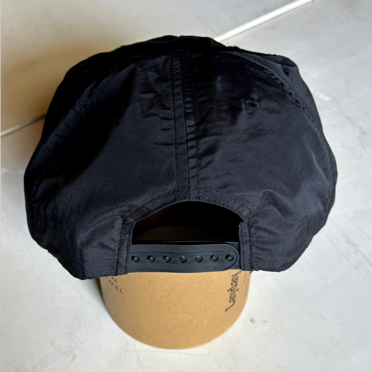 DEFLOW NYLON SURF CAP / BLACK