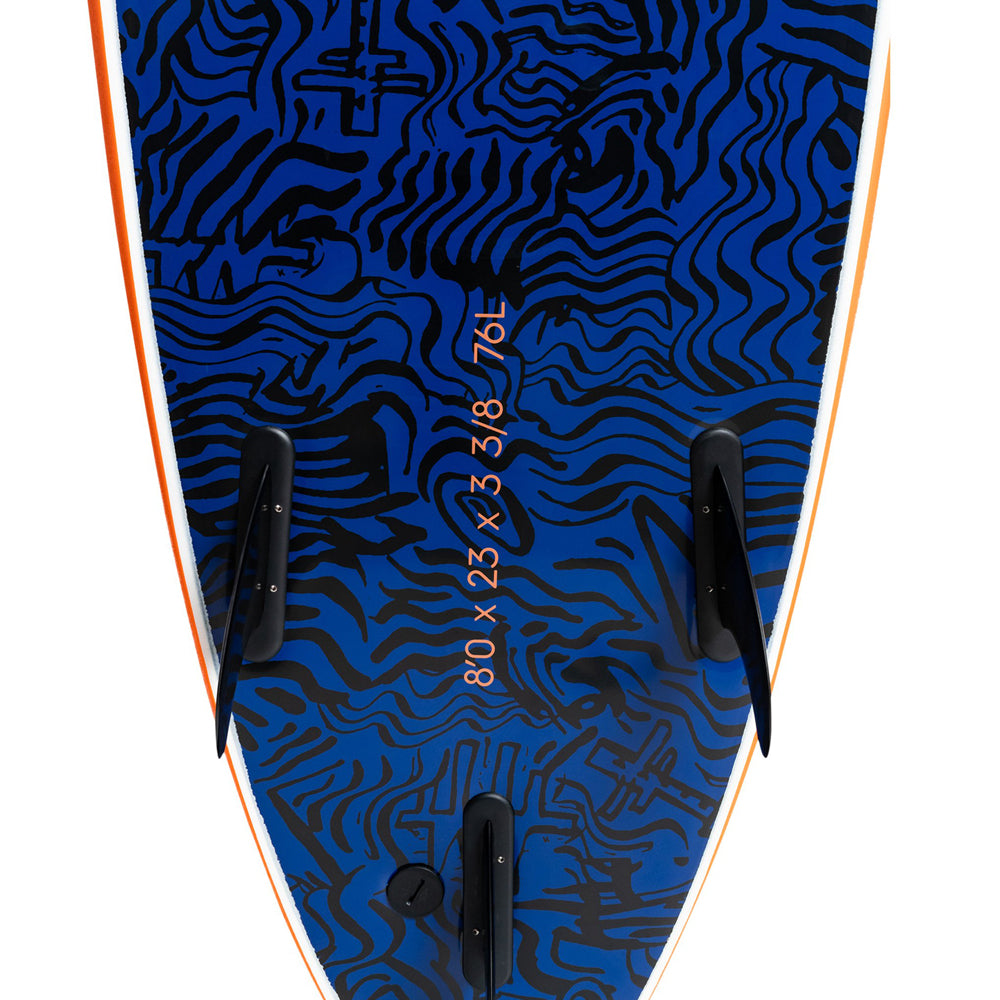 QUIKSILVER BREAK ORANGE 8ft ソフトボード｜TWRSオンラインサイト 