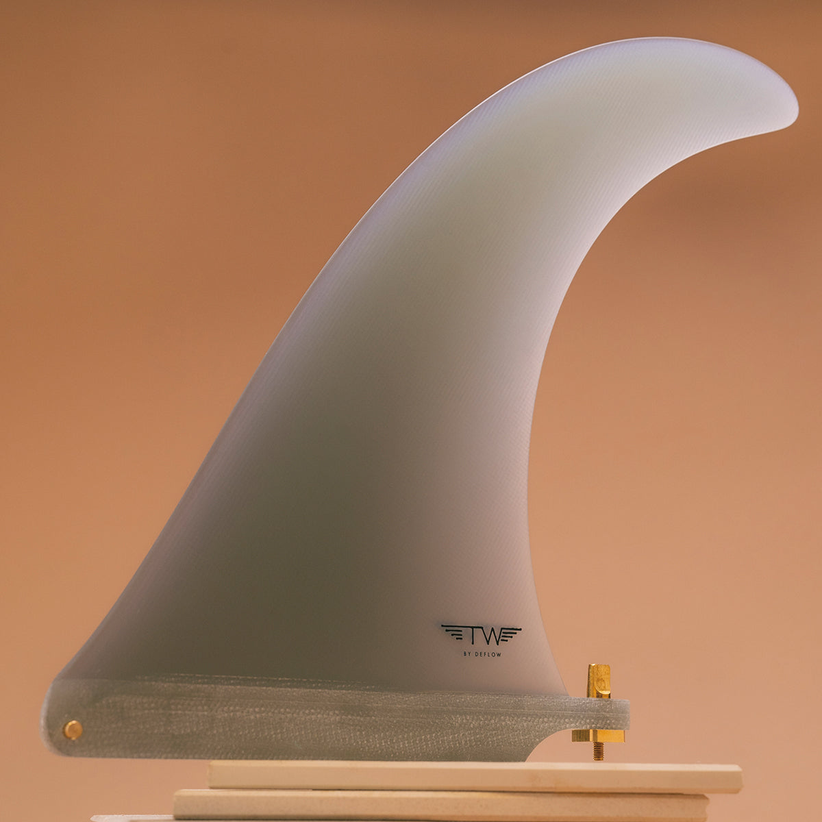 TW 9 TAPERED RAKE FIN シングルフィン 黒 DEFLOW SURF | TWRS