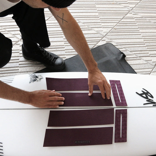 FRONT PAD - DARK CHERRY