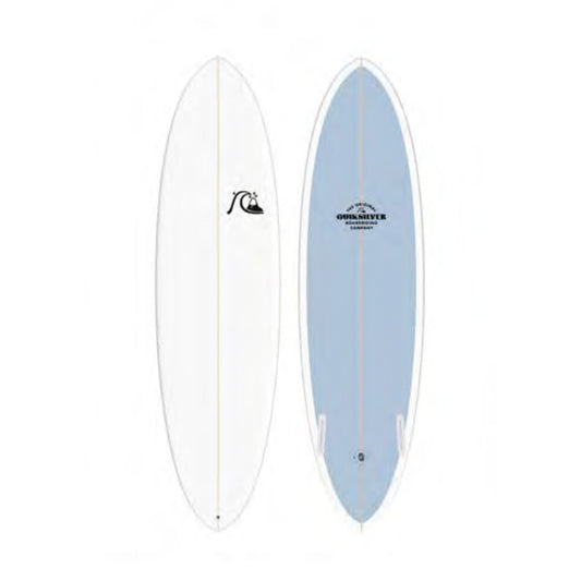 QS MID TWIN 7'2 SURFBOARD