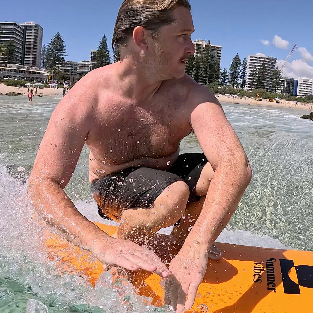 SummerVibes Mini Mal 8' Softboard -ORANGE