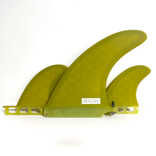 SINGLE FIN 6.7" + SIDE BITES AVOCADO /  FUT / EVO