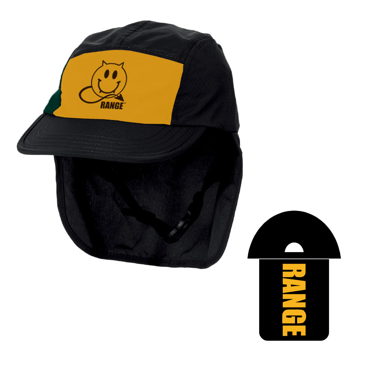 RANGE SURF CAP / YELLOW×BLACK