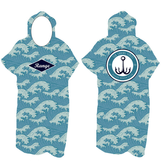 RANGE PONCHO / SEA LOVERS / WAVE LOVERS