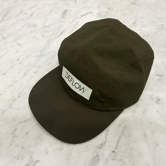 DEFLOW NYLON CAP -OLIVE