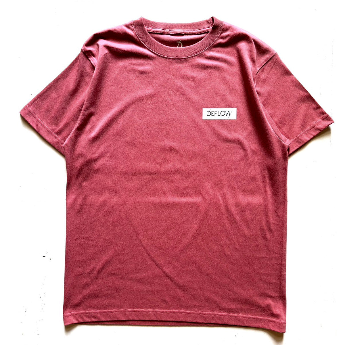 DEFLOW T-shirt Hazy RED