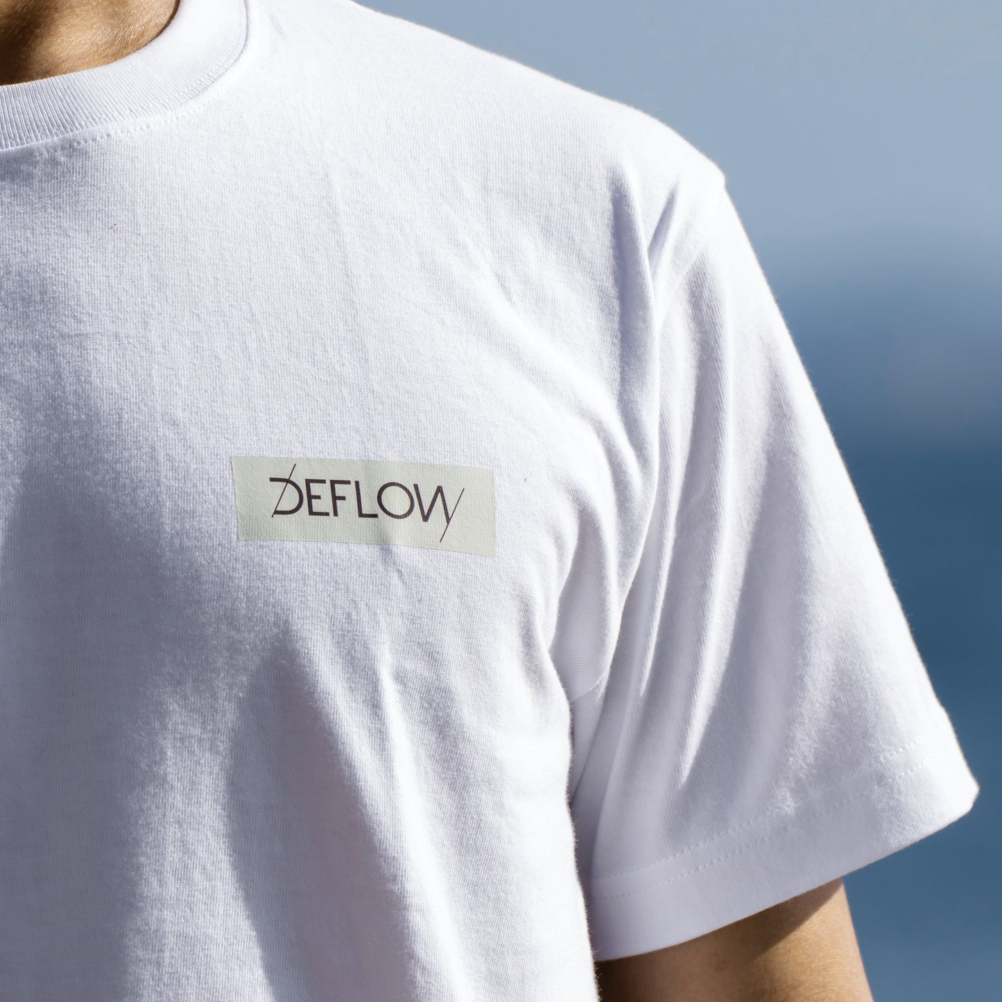 DEFLOW T-shirt WHITE