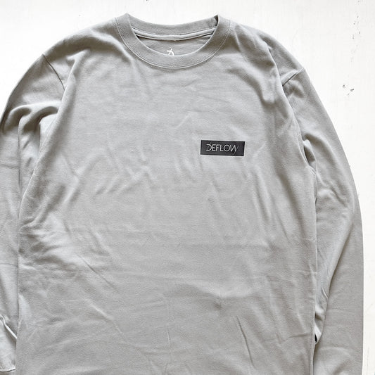 DEFLOW LONG T-shirt ASH