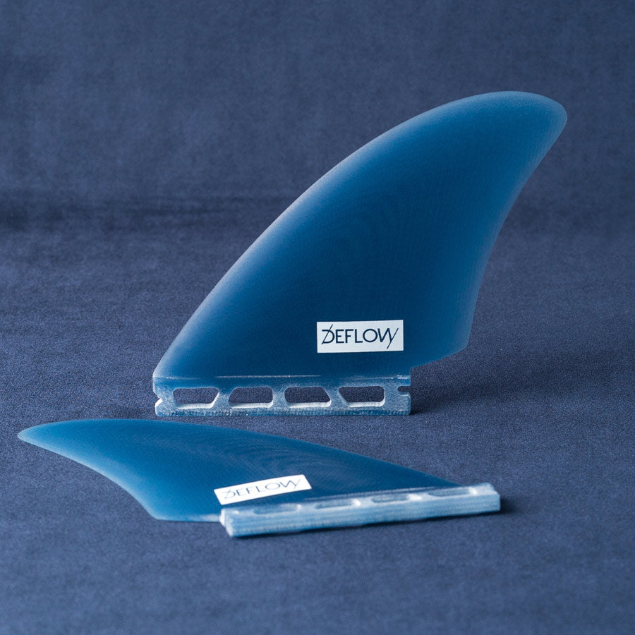 TWIN FIN MID - BLUE DEFLOW SURF ツインフィン サーフボードフィン 