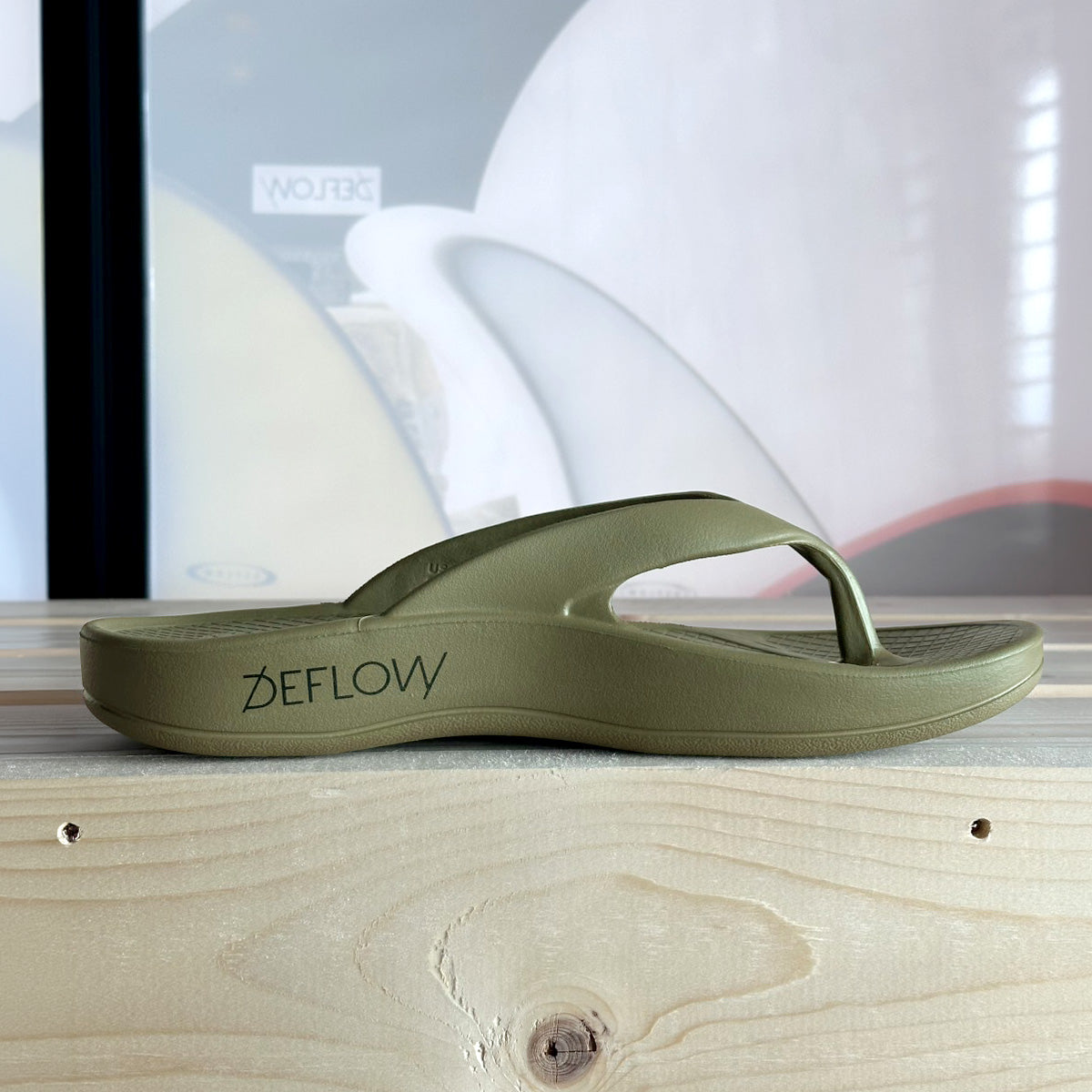 FREEWATERS × DEFLOW サンダル Olive / 25cm 26cm 27cm