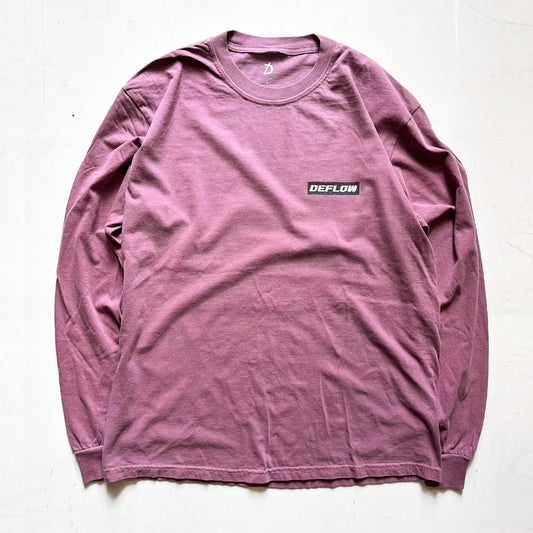 DEFLOW Long Sleeve Tee -Berry / M,L,XL