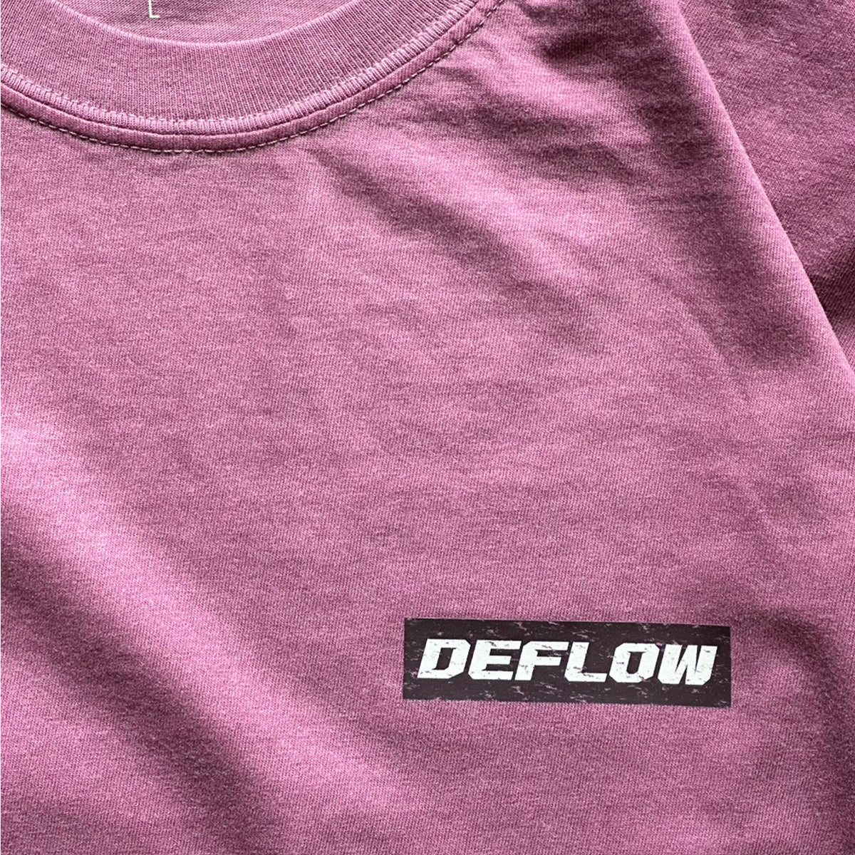 DEFLOW Long Sleeve Tee -Berry / M,L,XL