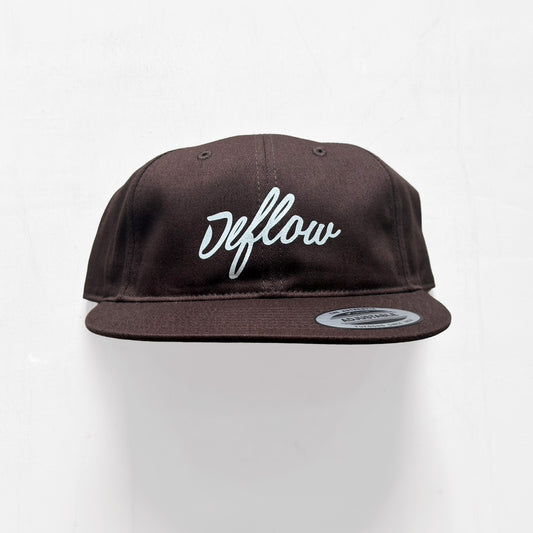 DEFLOW  Retro Style Cap / BROWN