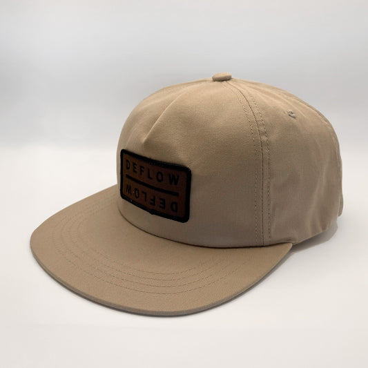 DEFLOW  Snapback Cap / Beige