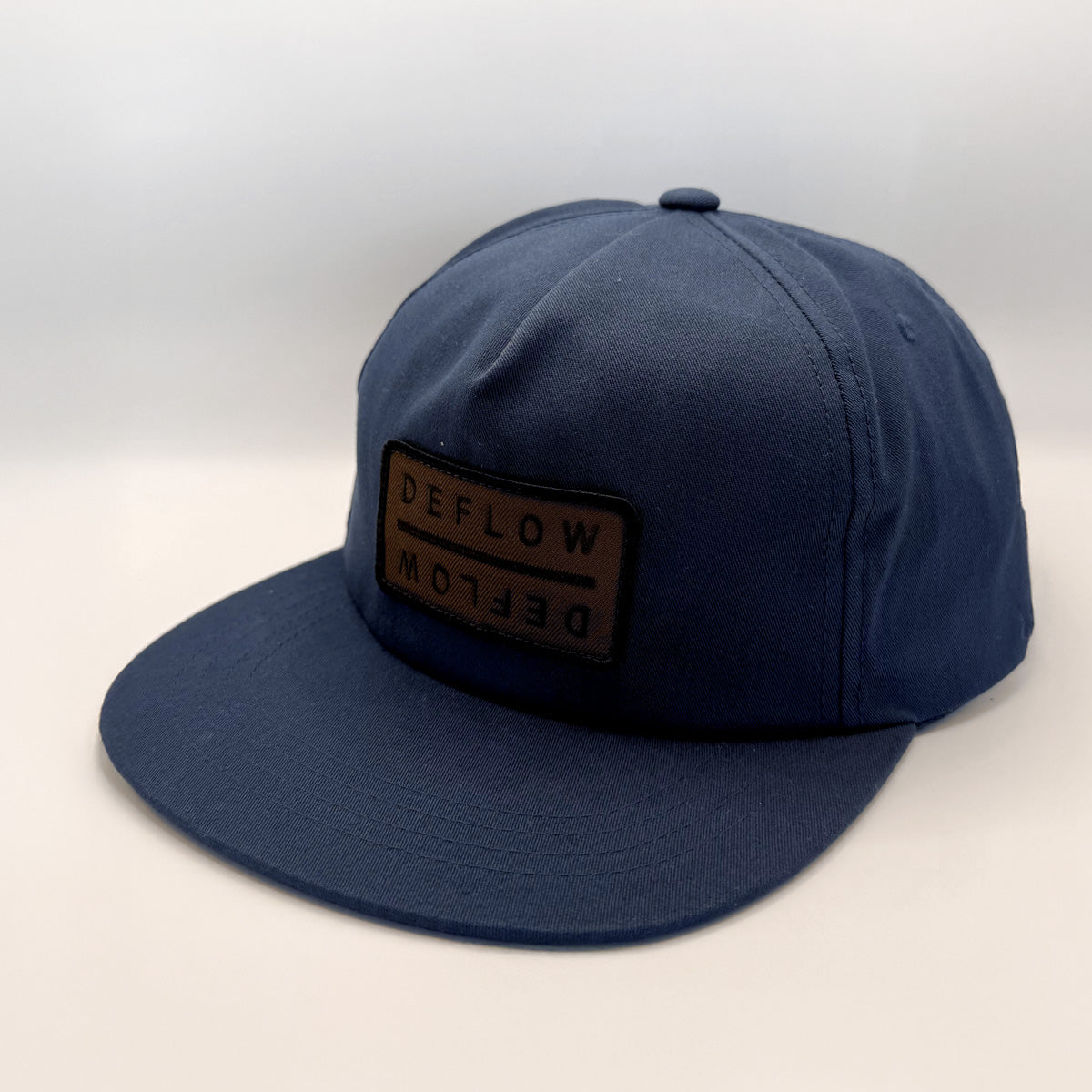 DEFLOW  Snapback Cap / Navy
