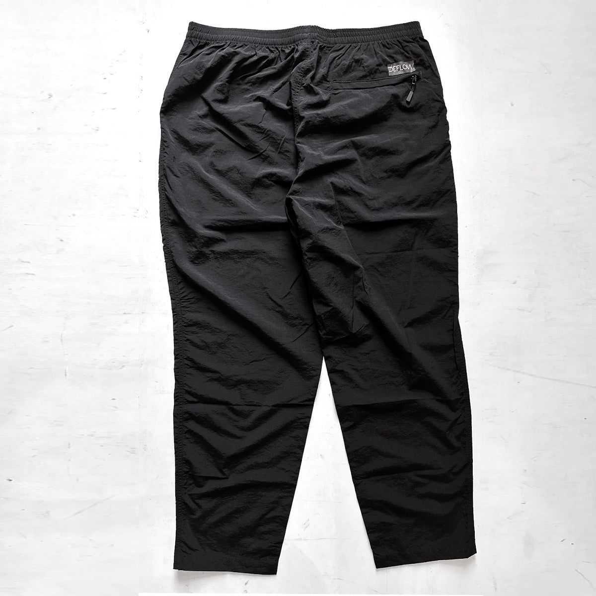 DEFLOW Nylon PANTS  - BLACK