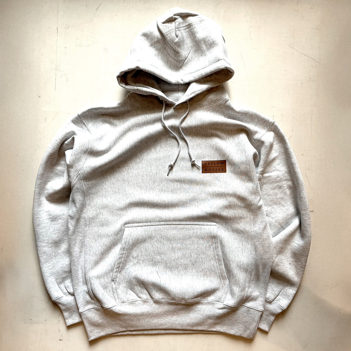 DEFLOW HOODIE 12.0oz ASH