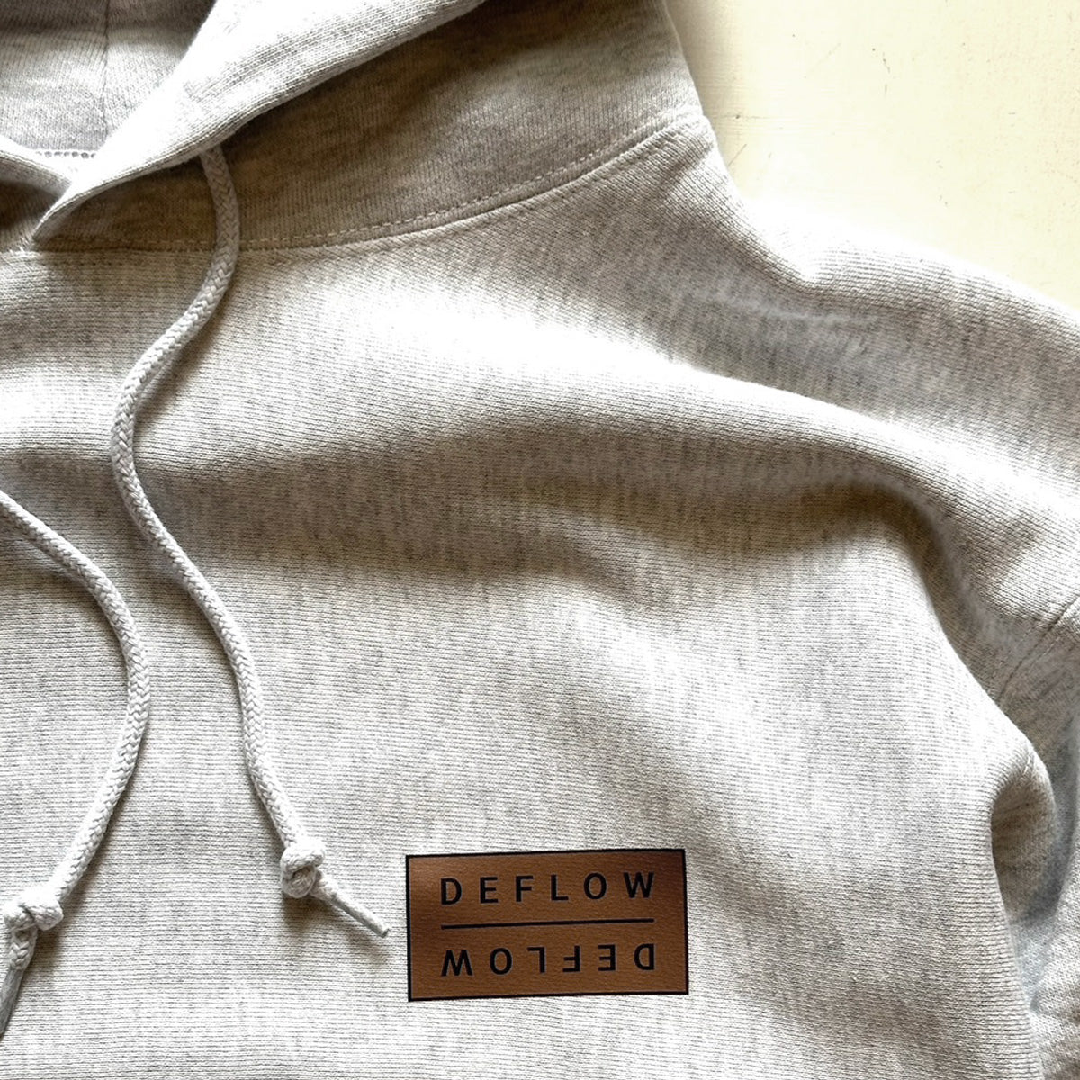 DEFLOW HOODIE 12.0oz ASH